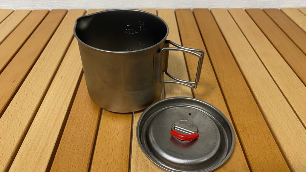 エバニュー　Ti Mug pot 500