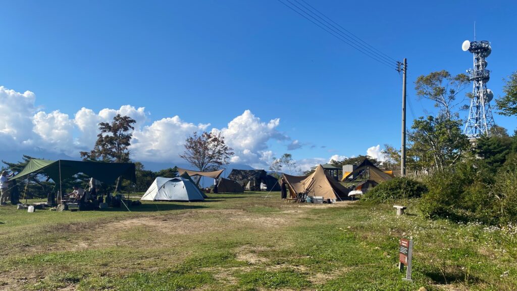 陣馬形山キャンプ場