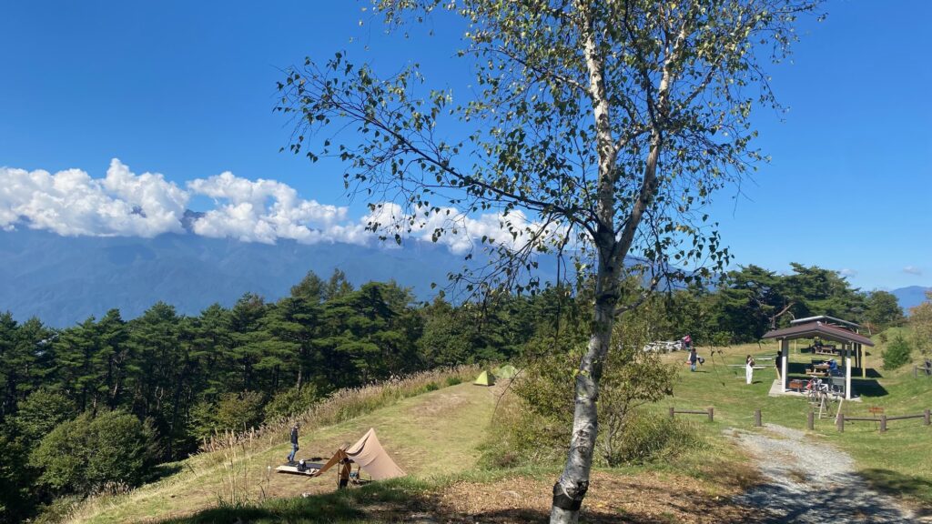 陣馬形山キャンプ場