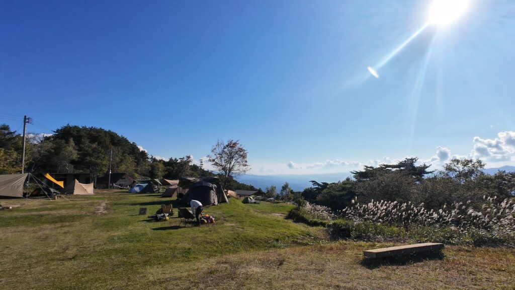 陣馬形山キャンプ場