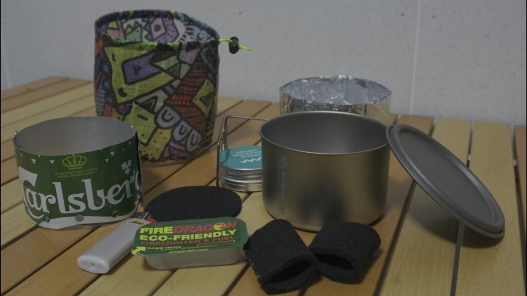 エバニュー“Apex cup t0.2”で作るULクッカーセット